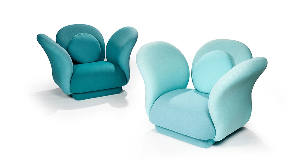 PIERRE PAULIN (FRENCH 1927-2009) FOR ARTIFORT | PAIR OF 'MULTIMO' LOUNGE CHAIRS, DESIGNED 1969 | Sold for £25,000 incl premium