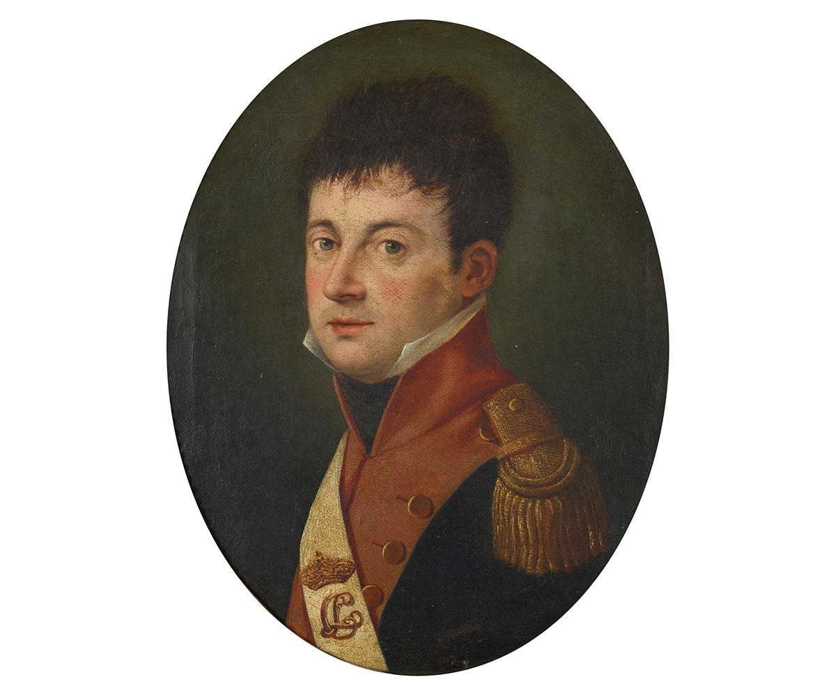 LOT 76 | FOLLOWER OF ANTOINE JEAN (BARON) GROS | HALF LENGTH PORTRAIT OF A FRENCH OFFICER | £800 - £1,200 + fees