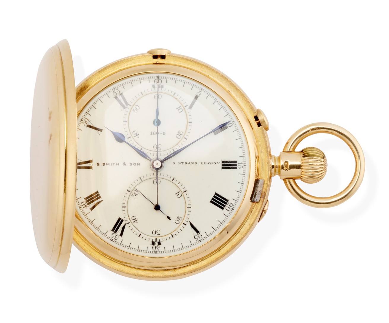 S. Smith & Son: an 18ct gold pocket watch | £1,400 - £1,800 + fees