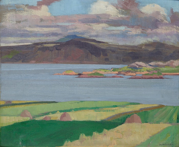 FRANCIS CAMPBELL BOILEAU CADELL R.S.A., R.S.W. (SCOTTISH 1883-1937) MULL FROM IONA