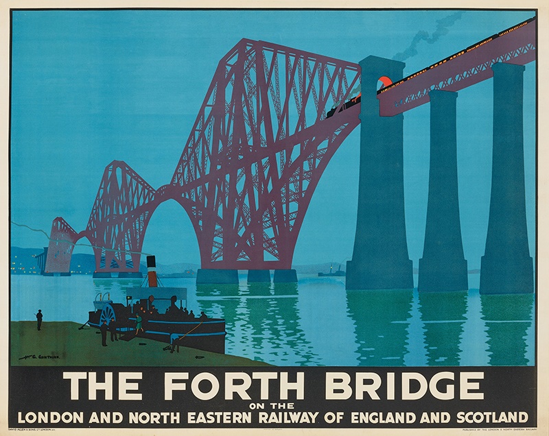 HENRY GEORGE GAWTHORN (1879–1941) | THE FORTH BRIDGE | Sold for £12,096*
