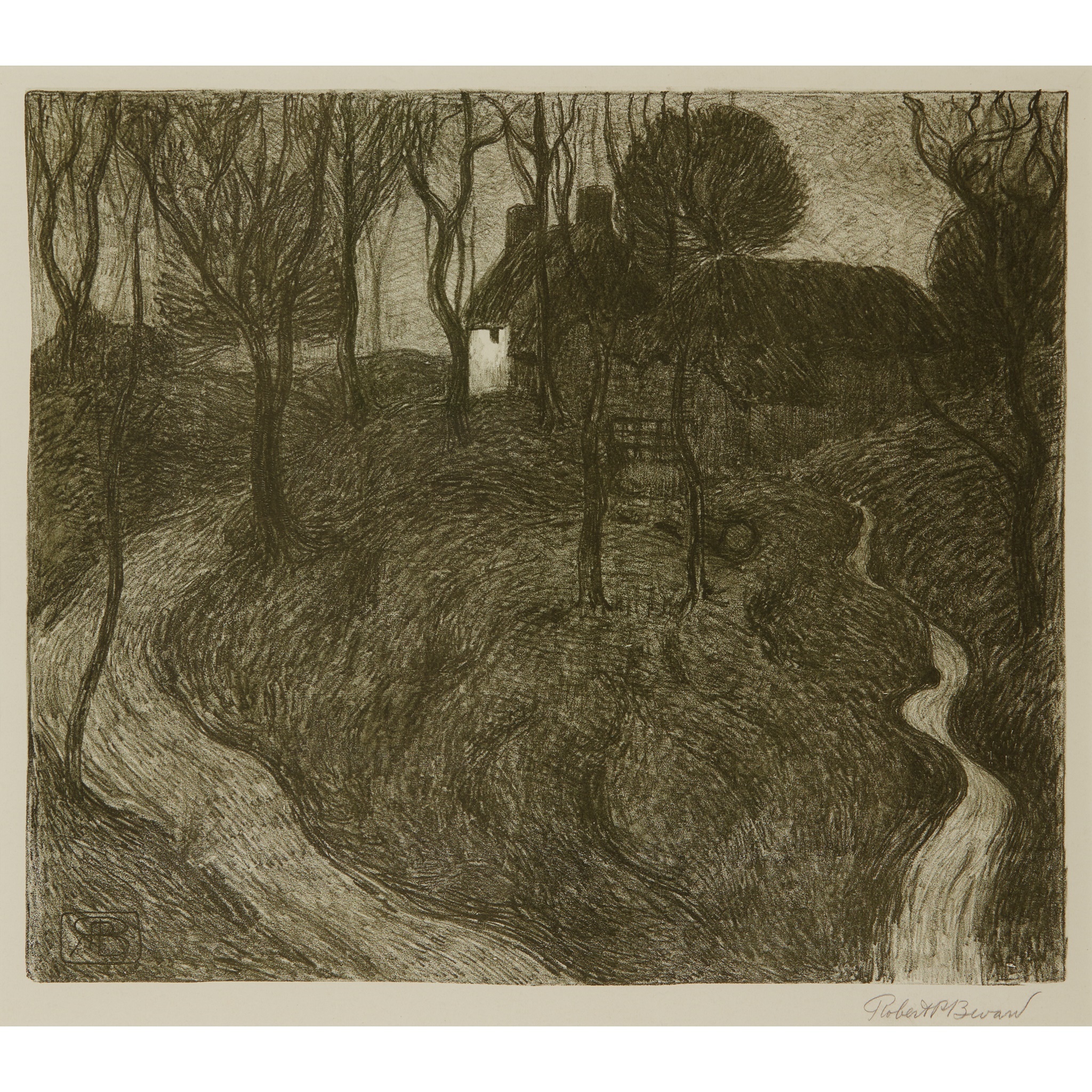 Hawkridge (A Lonely Farm) 1900, Robert Bevan