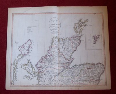 Lot 28 - Cary, John.  SALEROOM NOTICE: THERE ARE 4 OTHER MAPS OF SCOTLAND, NOT 6 AS CATALOGUED.