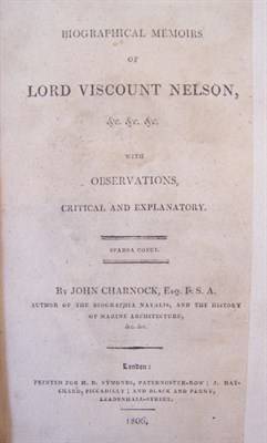 Lot 70 - Charnock, John Biographical memoirs of Lord...