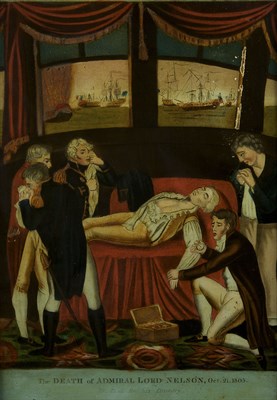Lot 242 - The Death of Admiral Lord Nelson Oct. 21 1805....