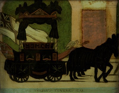 Lot 250 - Lord Nelson’s funeral car. [ London: publisher...
