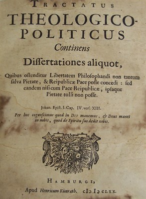 Lot 72 - Spinoza, Benedictus de