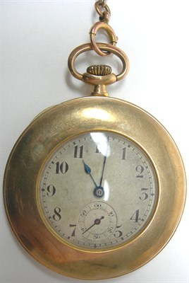 Lot 2 - A 1920's 9ct gold pocket watch