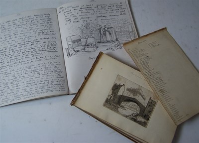 Lot 156 - Diary & Sketchbook - Oxford, J.