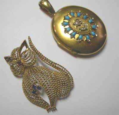 Lot 66B - A late Victorian gold locket