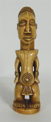 Lot 115 - AFRICAN IVORY FIGURE