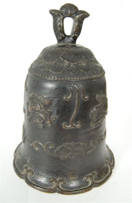 Lot 144 - SOUTH EAST ASIAN BRONZE BELL