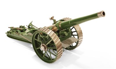 Lot 115 - SCALE ENGINEER MADE MODEL OF A 6 INCH HOWITZER