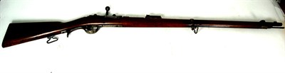 Lot 104 - BRITISH PERCUSSION MILITARY MUSKET