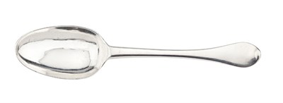Lot 312 - A Scottish Queen Anne tablespoon