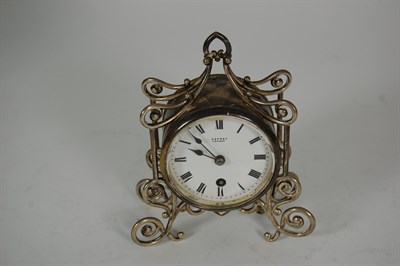 Lot 280 - A late Victorian mantle clock