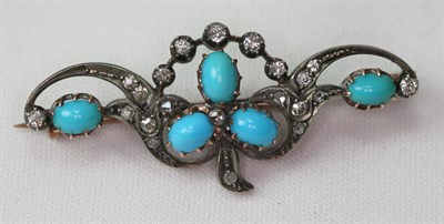 Lot 2 - A group of turquoise set jewellery