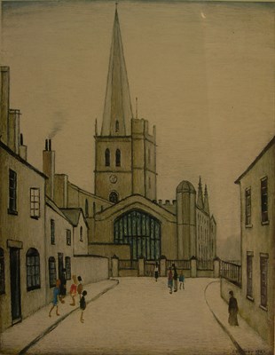 Lot 87 - LAURENCE STEPHEN LOWRY R.A. (BRITISH 1887-1976)