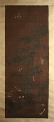Lot 191 - CHINESE HANGING SCROLL