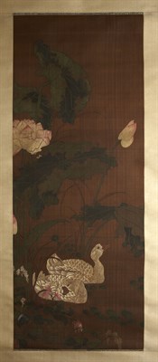 Lot 192 - CHINESE HANGING SCROLL