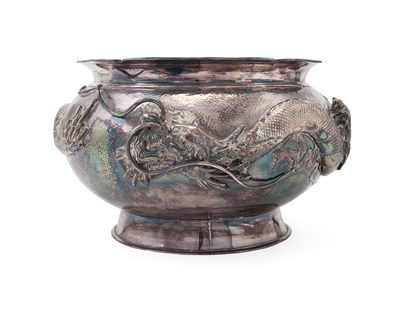Lot 22 - CHINESE EXPORT SILVER BOWL