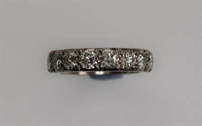 Lot 217 - A diamond eternity ring