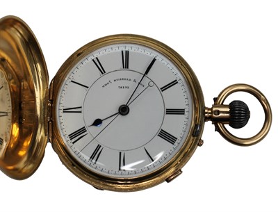 Lot 349 - An 18ct gold cased pocket watch