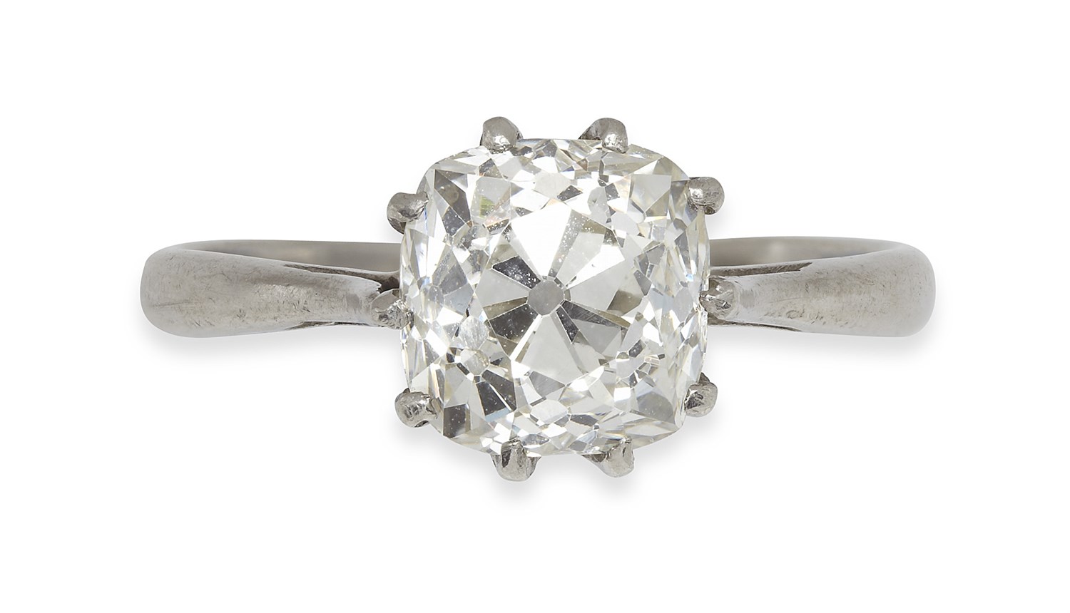 Lot 161 - A diamond single-stone ring