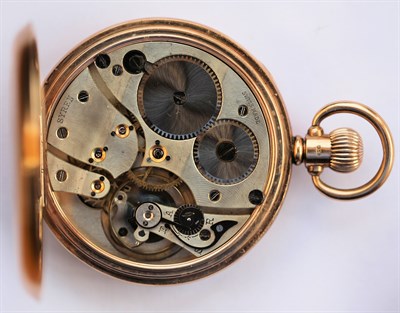 Lot 160 - Two gold cased pocket watches to include