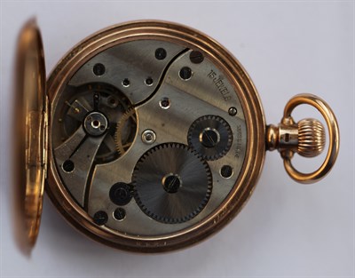 Lot 160 - Two gold cased pocket watches to include