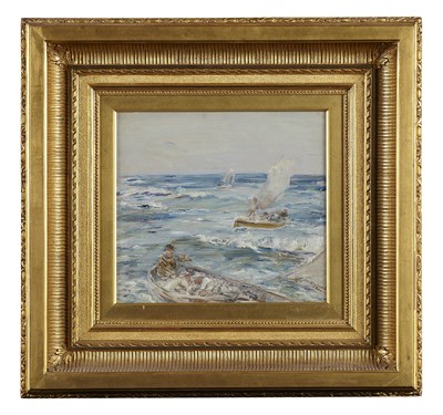 Lot 18 - WILLIAM  MCTAGGART R.S.A., R.S.W. (SCOTTISH 1835-1910)