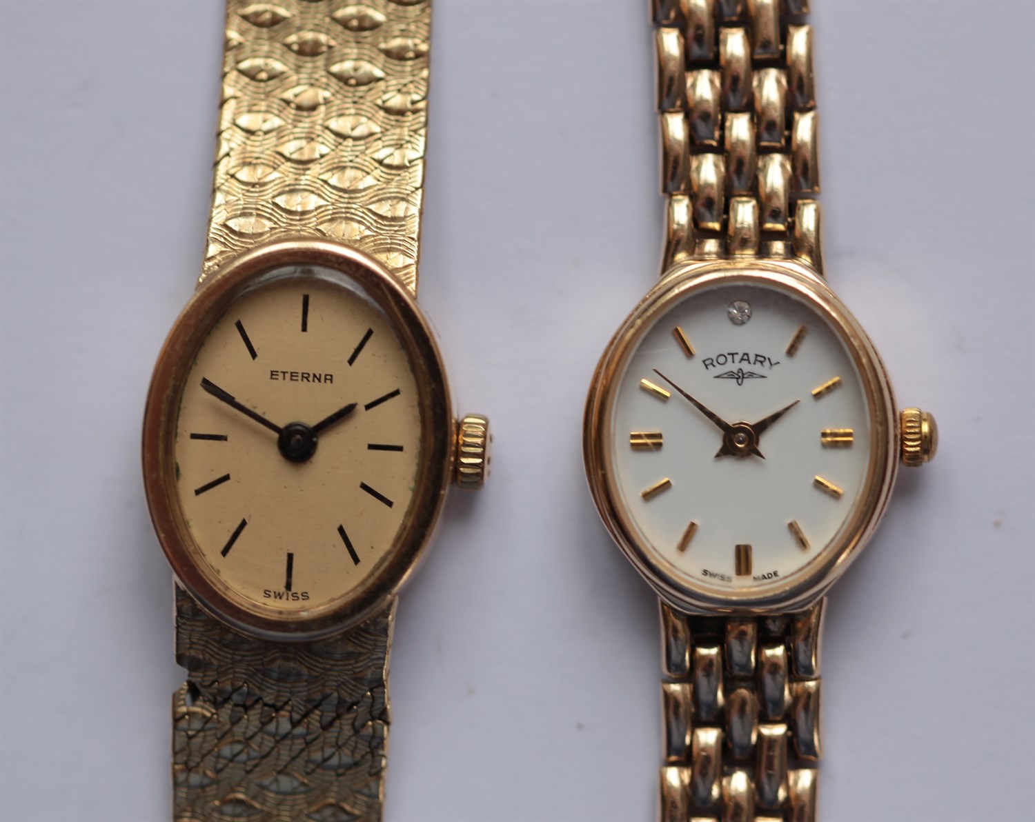 Lot 134 - ROTARY - A lady's 9ct gold wrist watch