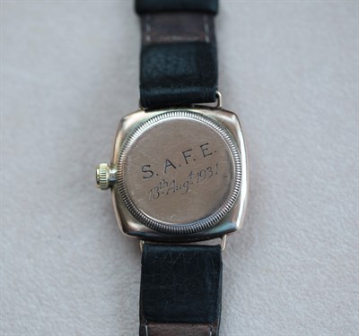 Lot 144 - ROLEX - an early 1930s Oyster wrist watch