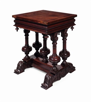 Lot 31 - FRENCH WALNUT SIDE TABLE