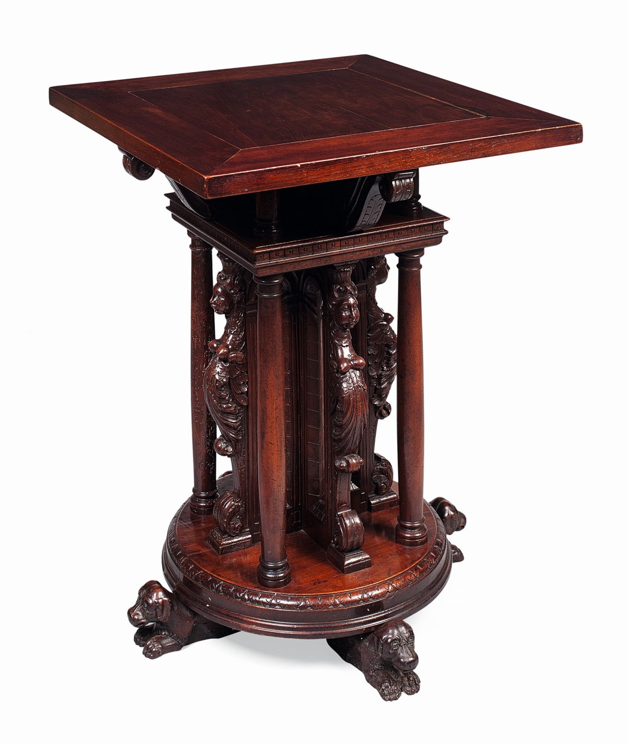 Lot 29 - FRENCH WALNUT CENTRE TABLE