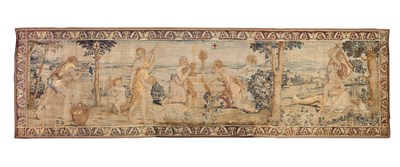Lot 46 - FLEMISH BIBLICAL TAPESTRY OF CAIN AND ABEL