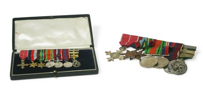 Lot 135 - WWII GROUP OF SEVEN MEDALS
