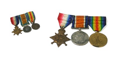 Lot 139A - TWO WWI FAMILY GROUPS