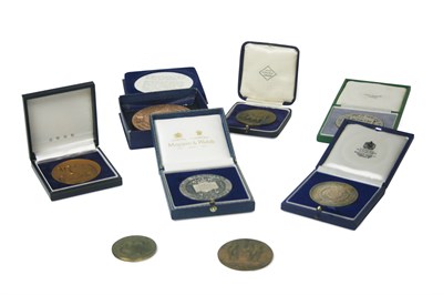 Lot 136 - COLLECTION OF MODERN COMMEMORATIVE MEDALLIONS