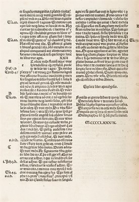 Lot 266 - Incunable - Bible, Latin.