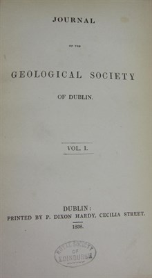 Lot 170 - Journal of the Geological Society of Dublin