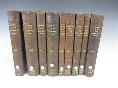 Lot 194 - Memoirs of the Astronomical Society