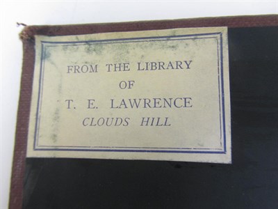 Lot 74 - Lawrence, T.E. - Clouds Hill - Hudson, W.H.