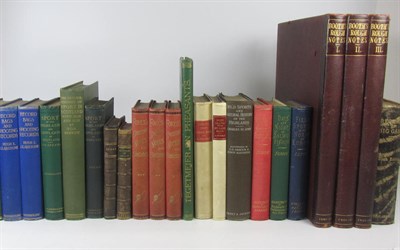 Lot 142 - Hunting and game, a small quantity including Booth, Edward Thomas