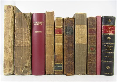 Lot 131 - Scottish agriculture, 8 volumes, including Robertson, James
