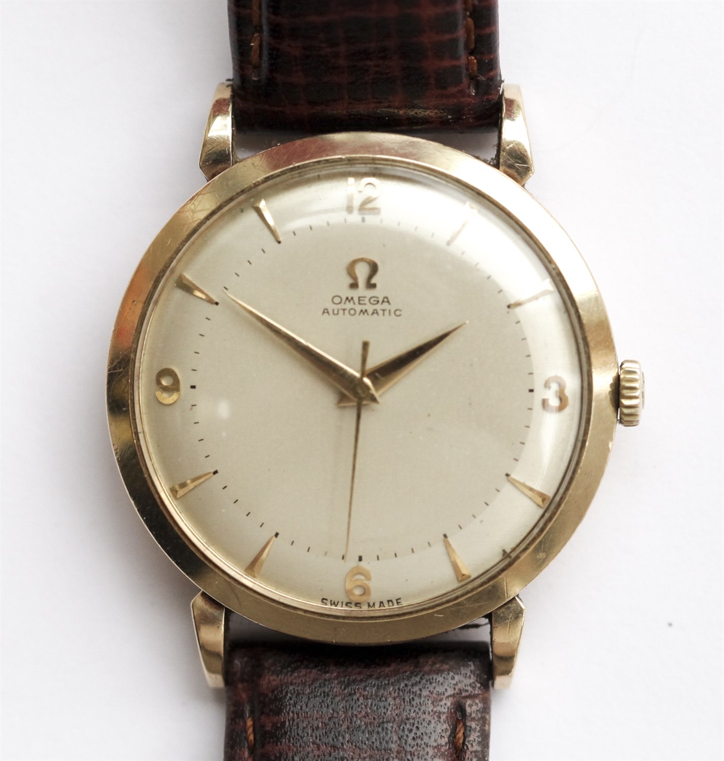 Lot 124 - OMEGA - A gentleman's wrist watch