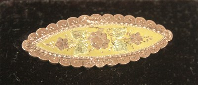 Lot 126 - A late Victorian sapphire and diamond bangle