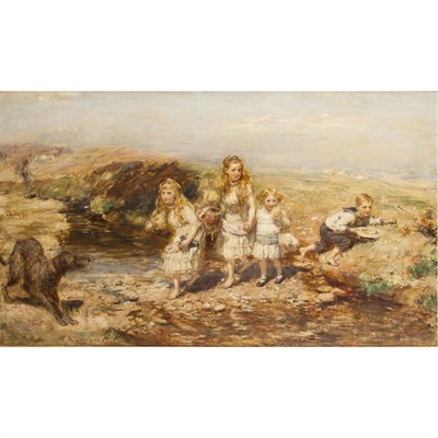 Lot 6 - WILLIAM MCTAGGART R.S.A., R.S.W. (SCOTTISH 1835-1910)