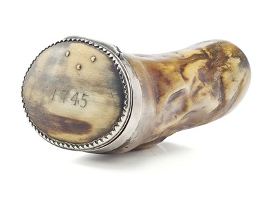 Lot 76 - A Jacobite snuff mull