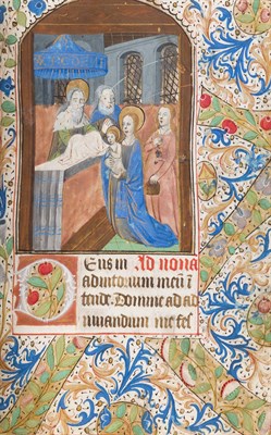 Lot 227 - Book of Hours - in Latin, use of St Omer, late fifteenth century